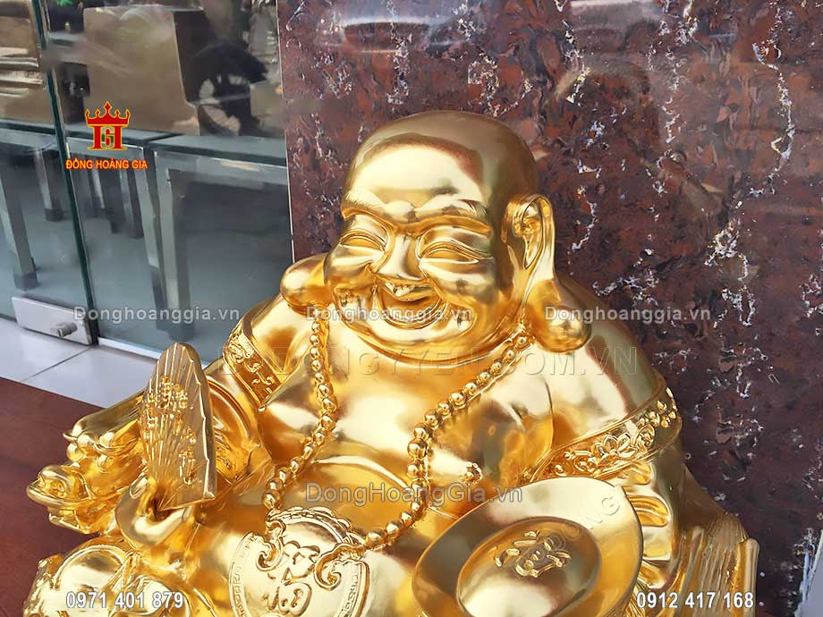 Đồng Hoàng Gia nhận chế tác tượng Phật Di Lặc bằng đồng mạ vàng theo yêu cầu